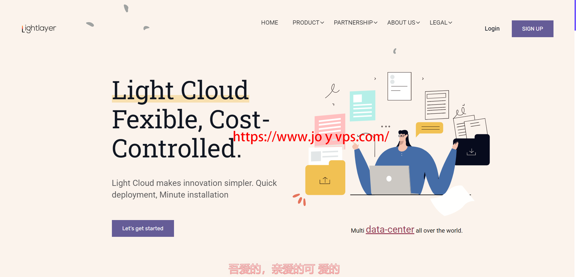 置顶 lightlayer日本云服务器，$12/月起，性能好，优惠大